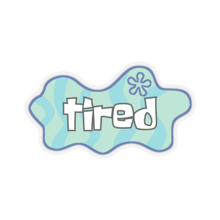 Tired Sponge Sticker