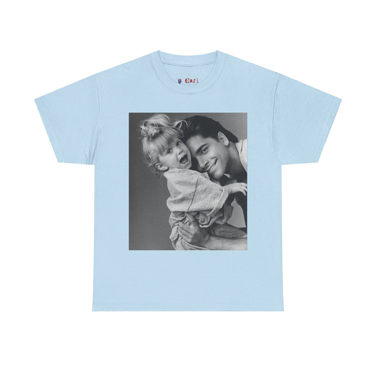 Uncle Jesse and Michelle Black and White T-Shirt