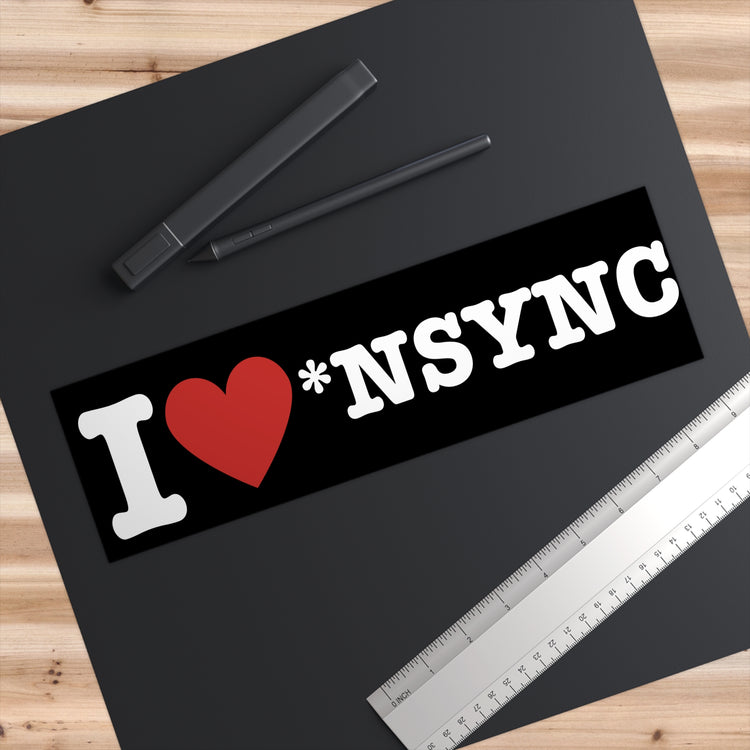 I Heart *NSYNC Bumper Sticker