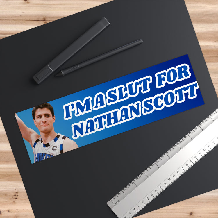 Slut for Nathan Bumper Sticker