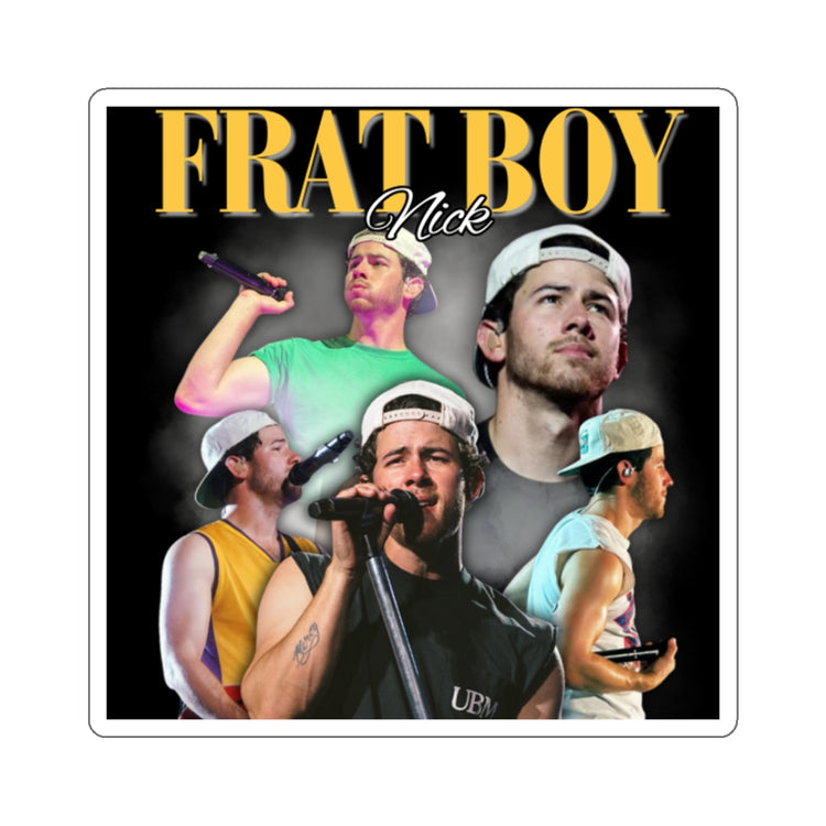 Frat Boy Nick Sticker