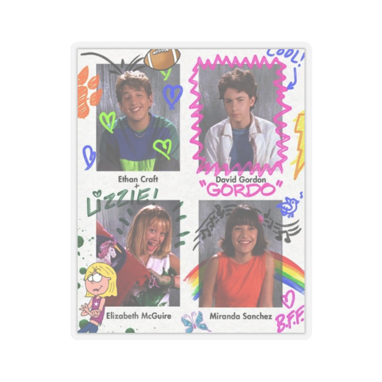Lizzie Yearbook Sticker