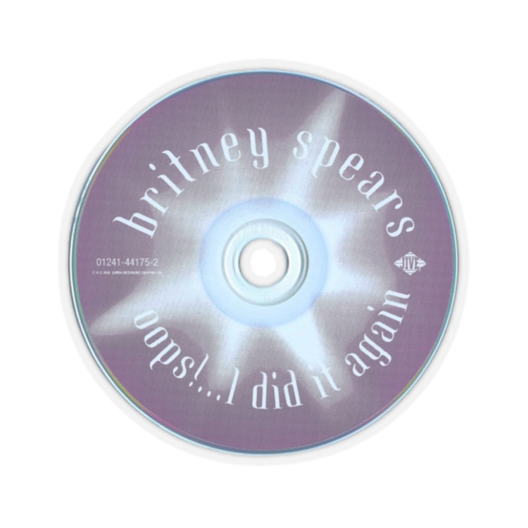 Oops! CD Sticker