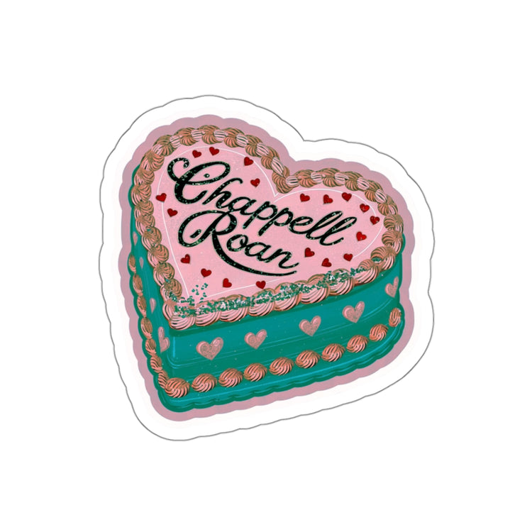 Pink Pony Cake Sticker