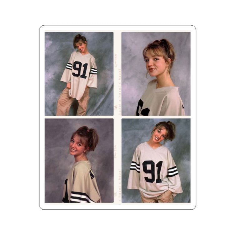 Britney Yearbook Sticker