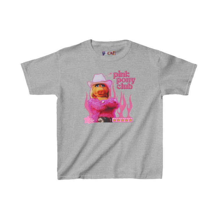 Pink Piggy Club Baby Tee
