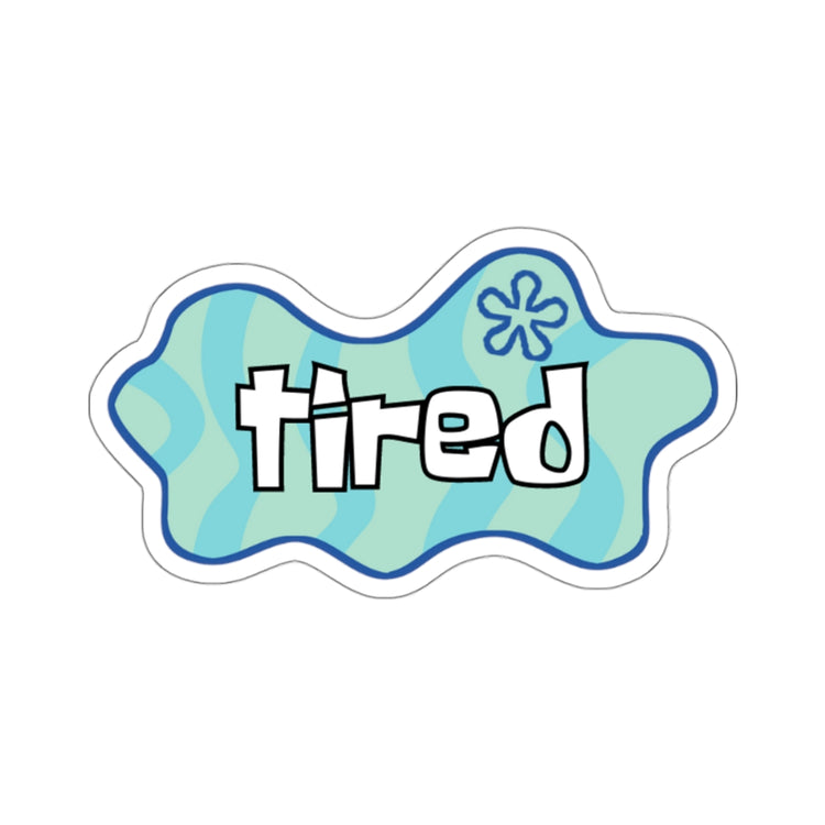 Tired Sponge Sticker