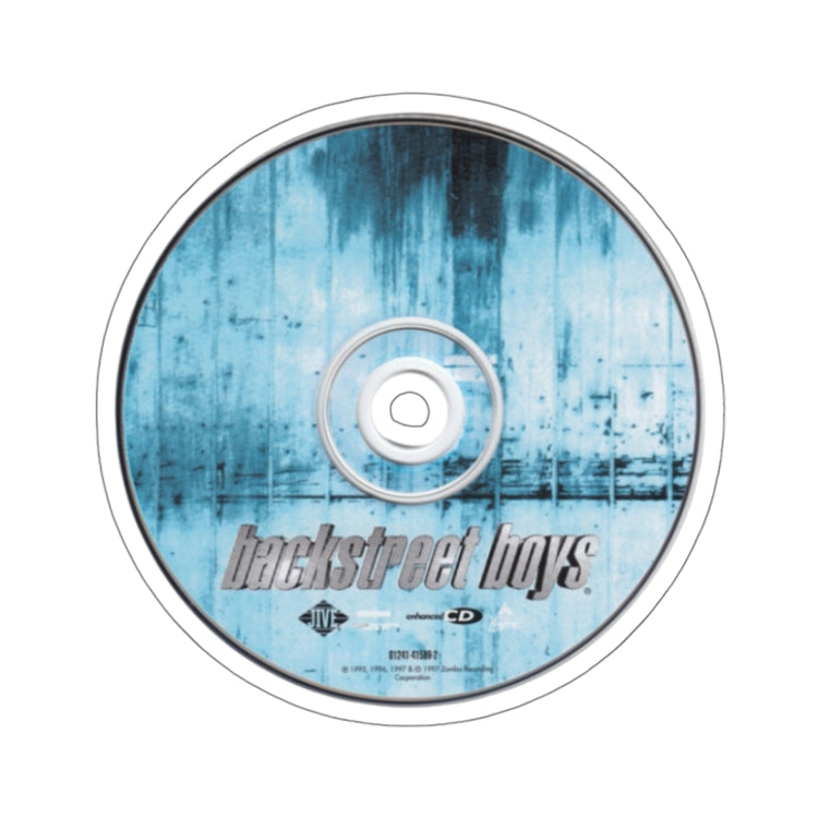 Black and Blue CD Sticker