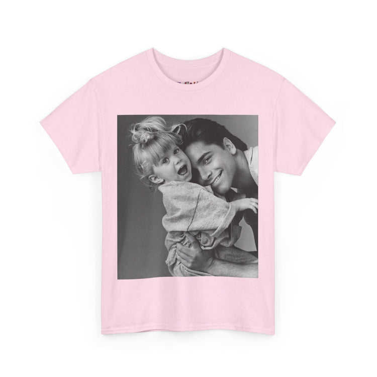 Uncle Jesse and Michelle Black and White T-Shirt