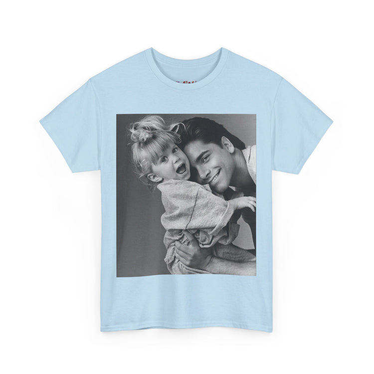 Uncle Jesse and Michelle Black and White T-Shirt