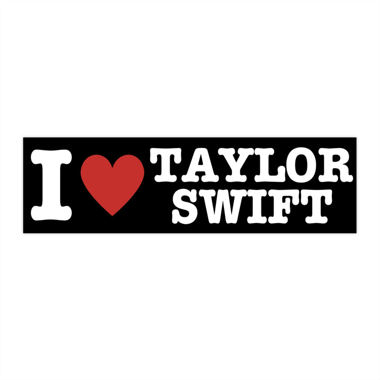 I Heart TS Bumper Sticker