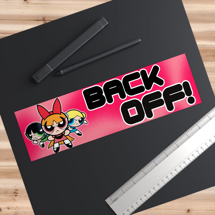 Back Off the PPG Bumper Sticker