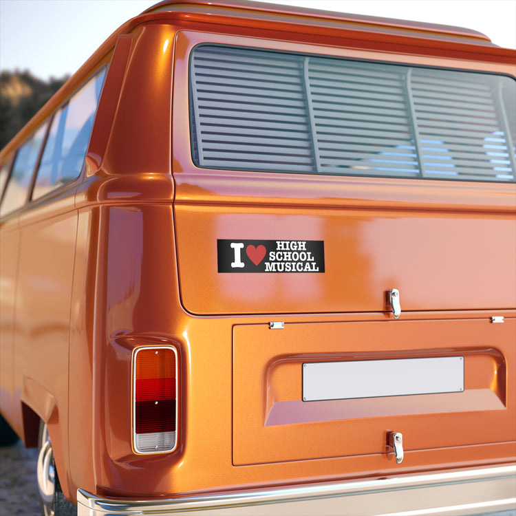 i Heart HSM Bumper Sticker
