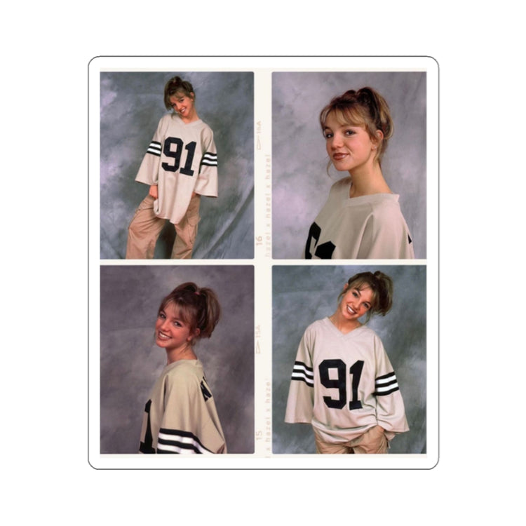 Britney Yearbook Sticker