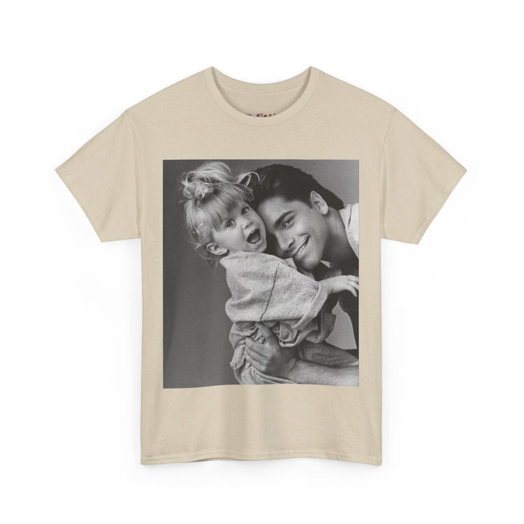 Uncle Jesse and Michelle Black and White T-Shirt