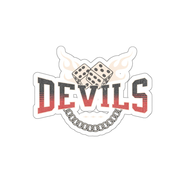 Devils Roll Sticker