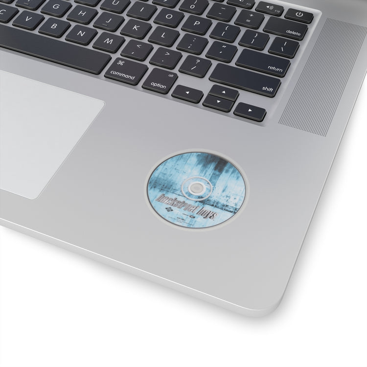 Black and Blue CD Sticker