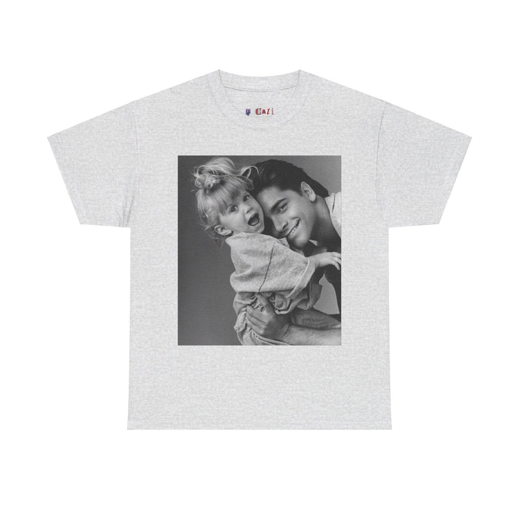 Uncle Jesse and Michelle Black and White T-Shirt