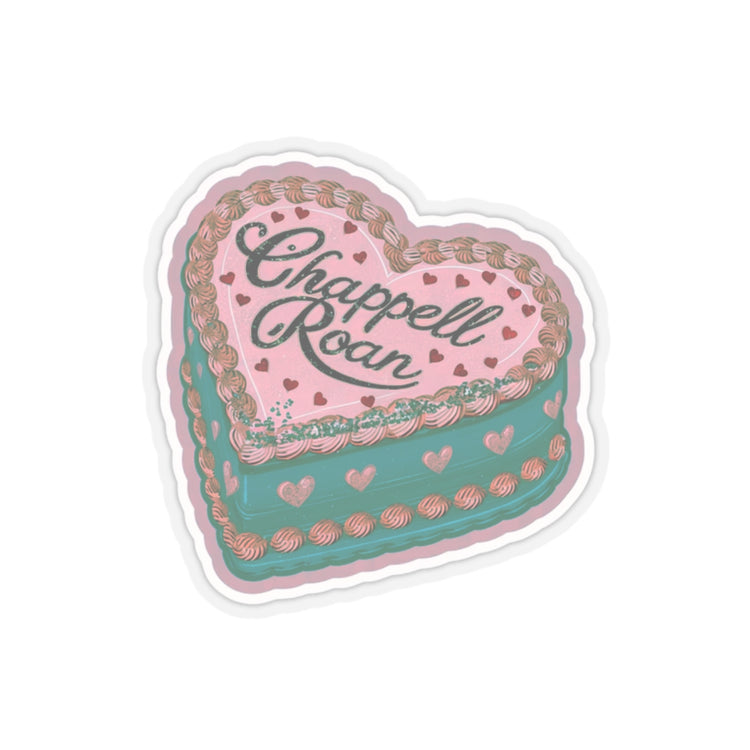 Pink Pony Cake Sticker