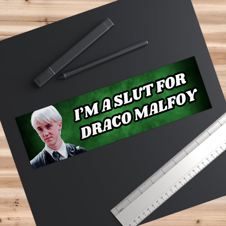 Slut For Draco Bumper Sticker