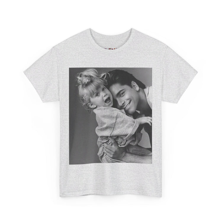 Uncle Jesse and Michelle Black and White T-Shirt