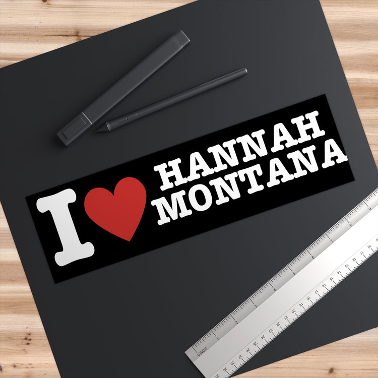 I Heart Hannah Bumper Sticker