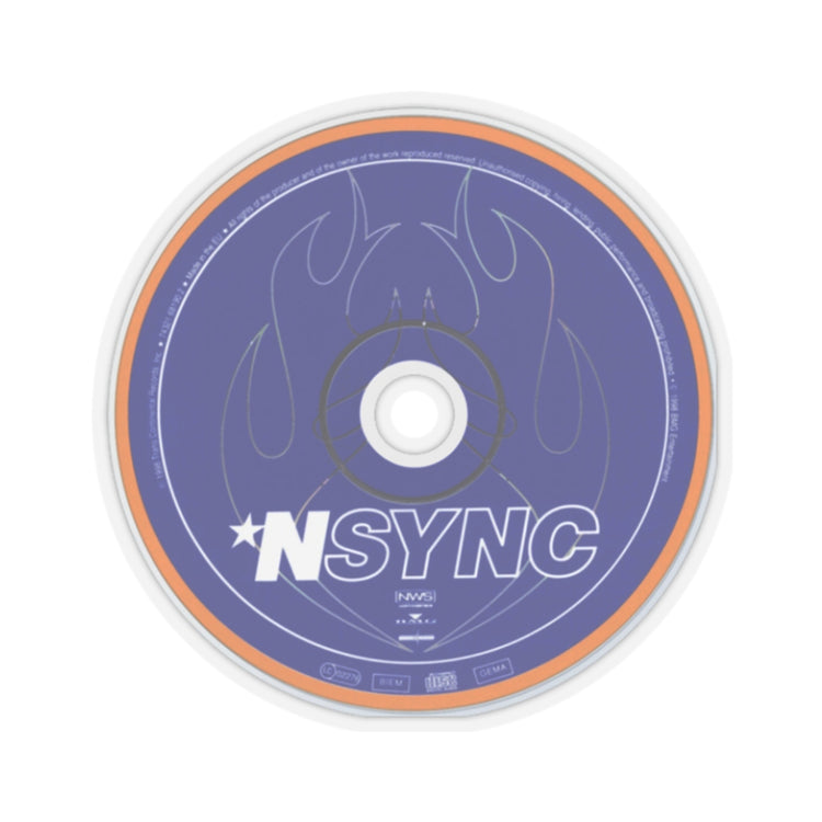 Self-Titled CD Sticker