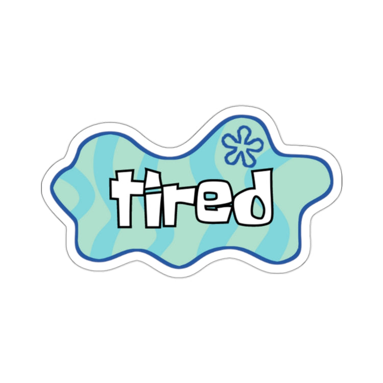 Tired Sponge Sticker