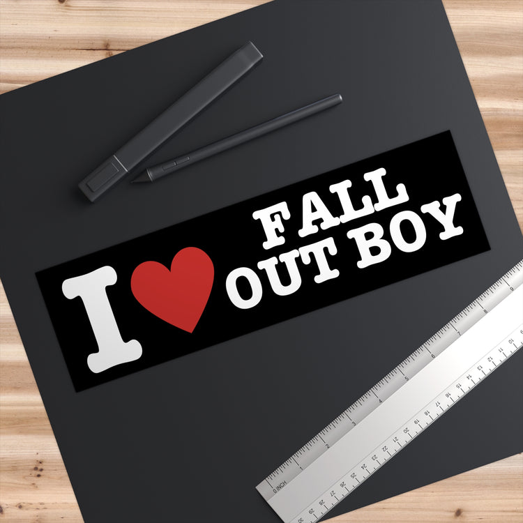 I Heart FOB Bumper Sticker