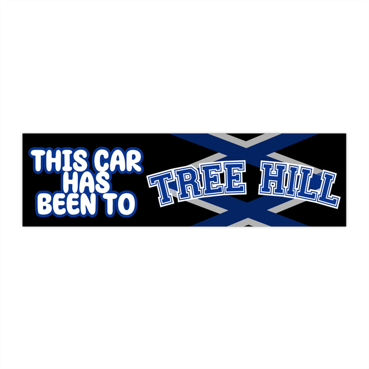 This Car Has Been To Tree Hill Bumper Sticker