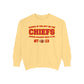 karma is the guy on the chiefs sweatshirt