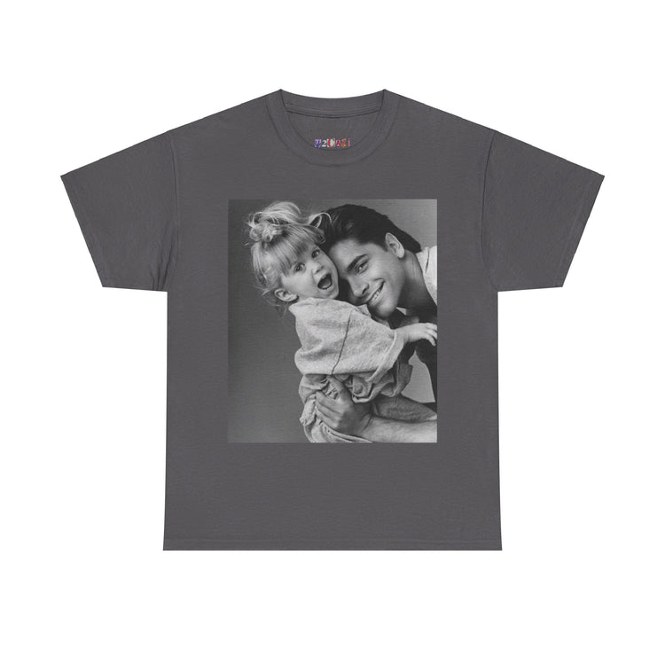 Uncle Jesse and Michelle Black and White T-Shirt