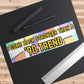 '90s Trend Bumper Sticker