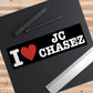 I Heart JC Bumper Sticker
