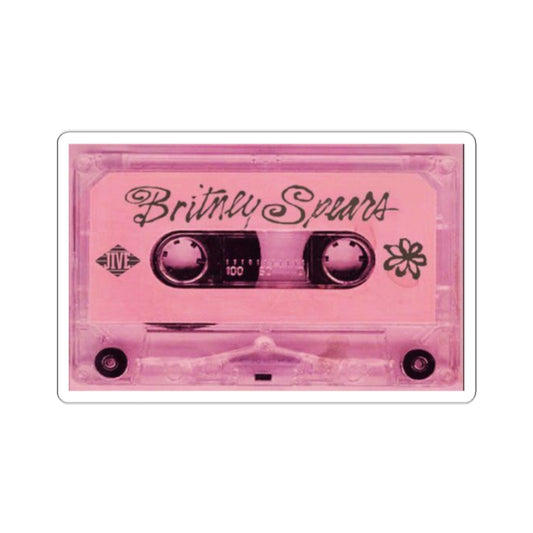 Britney Cassette Sticker