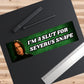 Slut For Snape Bumper Sticker