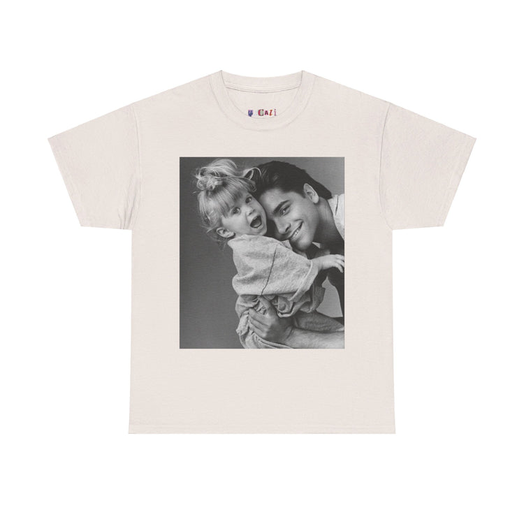 Uncle Jesse and Michelle Black and White T-Shirt