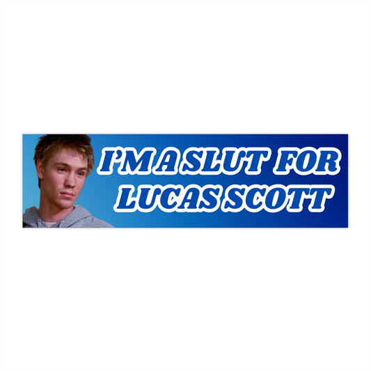 Slut for Lucas Bumper Sticker