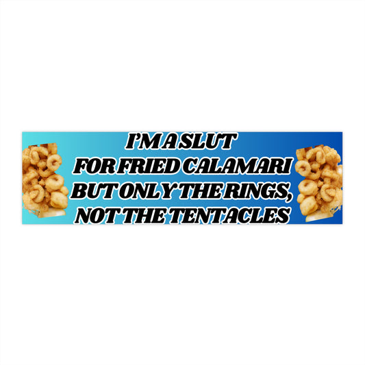 Calamari Bumper Sticker