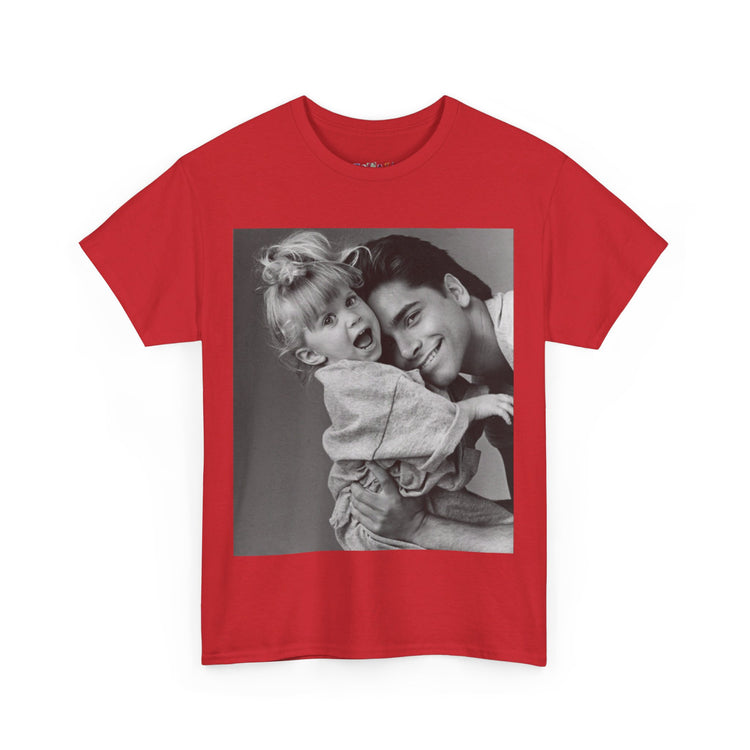 Uncle Jesse and Michelle Black and White T-Shirt