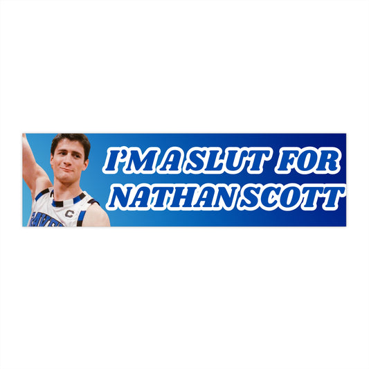 Slut for Nathan Bumper Sticker