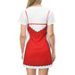 High Heels, Red Dress T-Shirt Dress