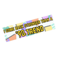 '90s Trend Bumper Sticker
